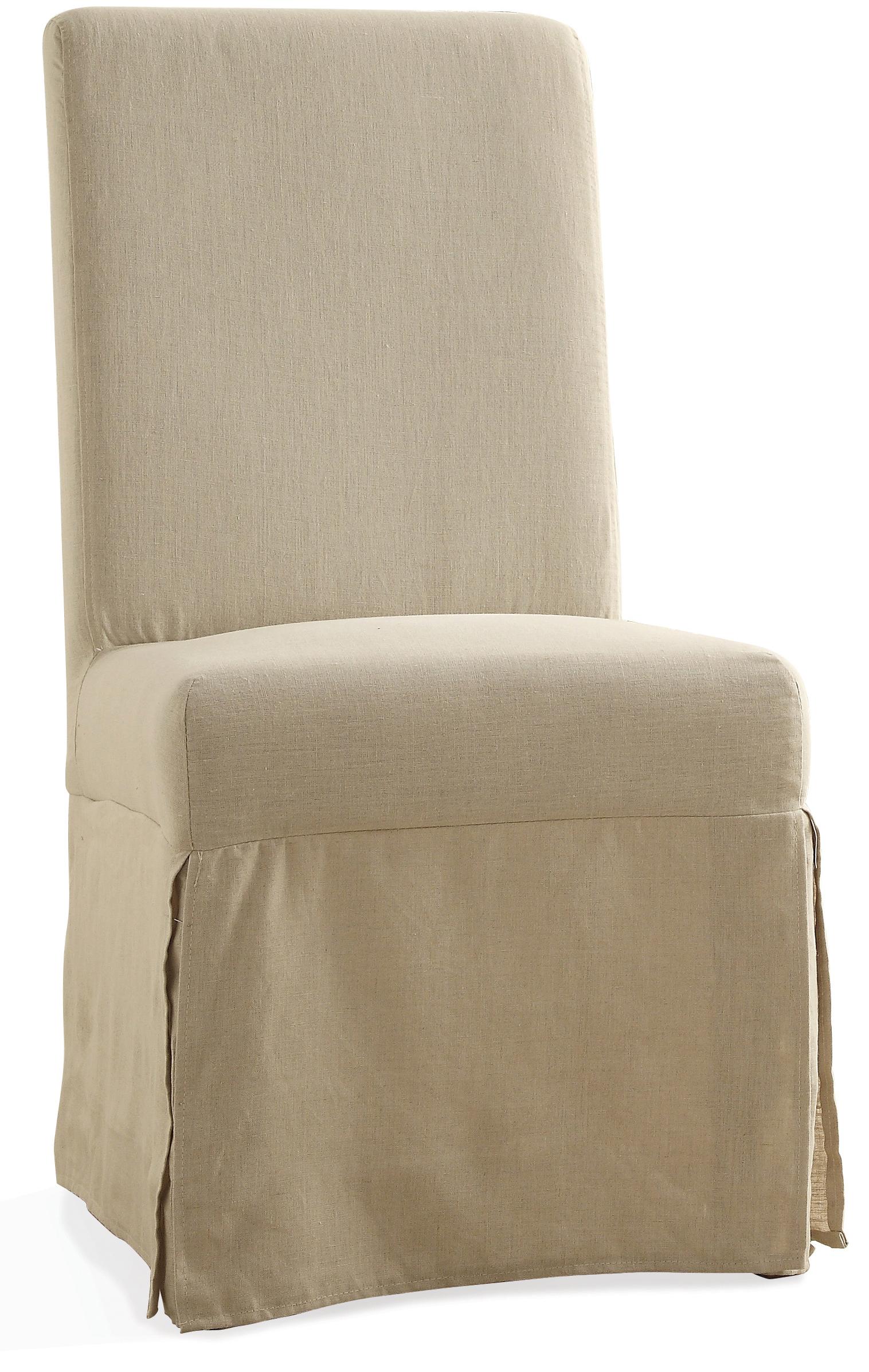 Upholstered best sale chair slipcover